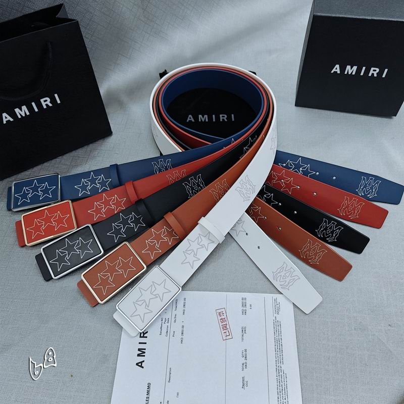 Amiri belt 38mmX90-125cm lb68